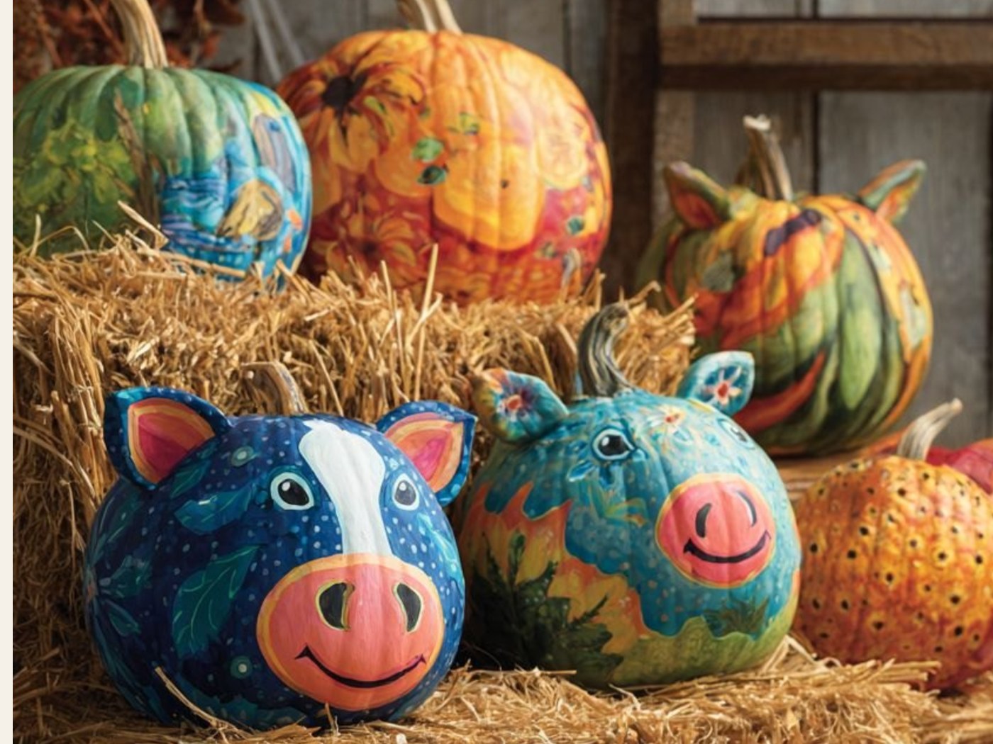Eden Farms Pumpkin Painting